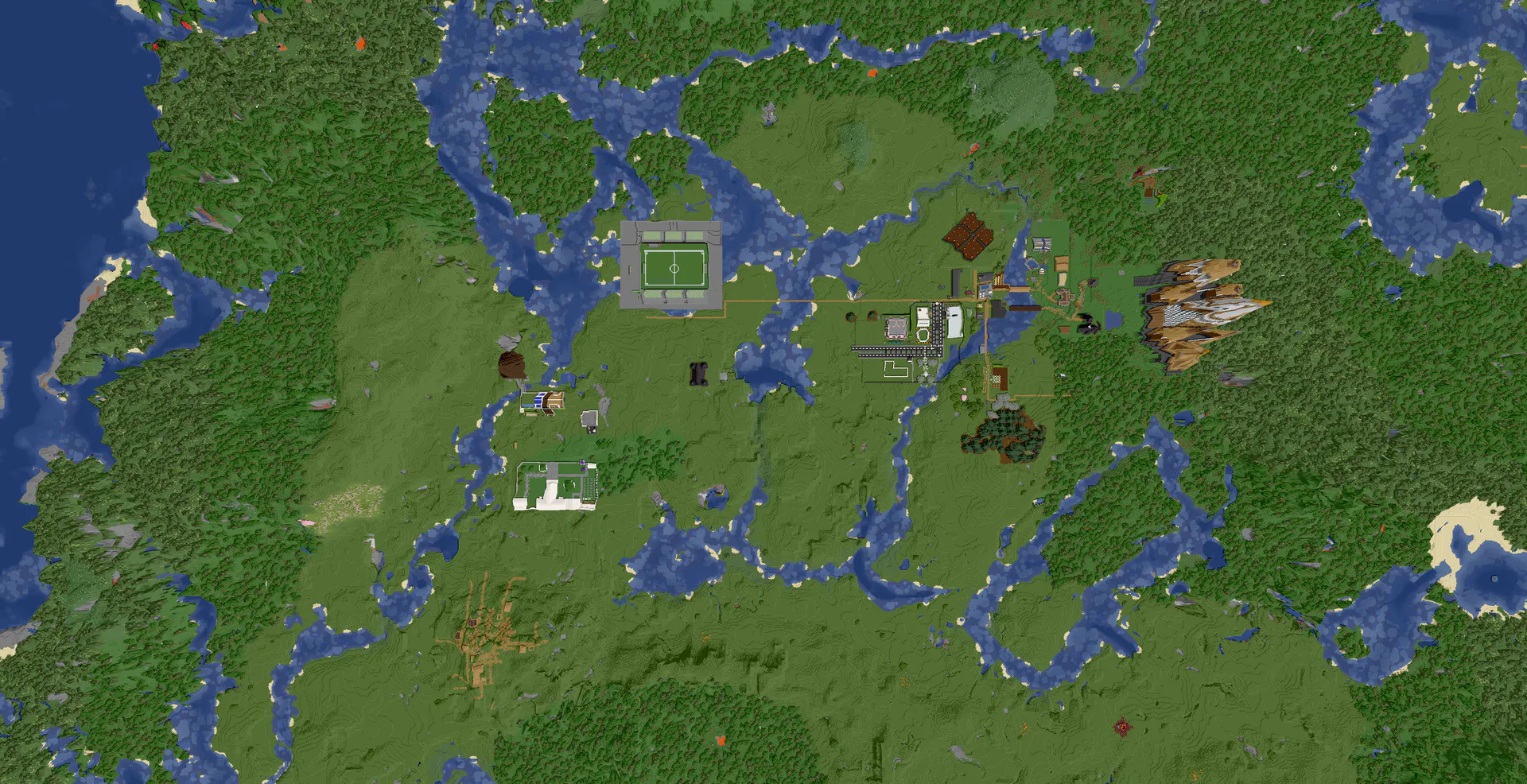 Vista previa del mapa de DesertCraft 5